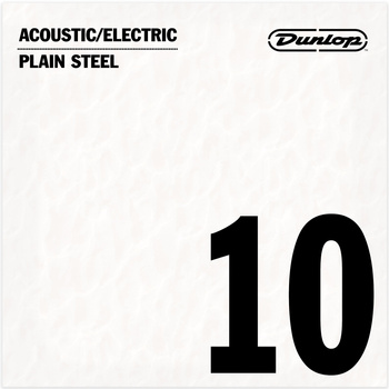 Struna pojedyncza Dunlop Electric/Acoustic Plain Steel .010 (DPS10)