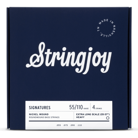 Stringjoy BA55110XL struny do gitary basowej niklowane 55-110 4-str Extra Long