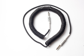 Przewód gitarowy prosty HESU Coil Black 4,57m