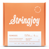 Struny do gitary akustycznej Stringjoy FOXWOODS Phosphor Bronze 13-56 (FW1356)