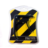 Kapodaster sprężynowy do gitary akustycznej i elektrycznej FM Parts czarny