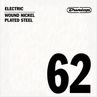 Struna Dunlop Nickel-Plated Electric Guitar Single String .062 DEN62