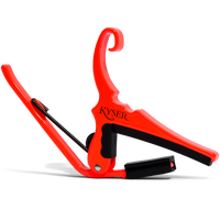 Kapodaster KYSER Quick Change do gitary akustycznej Neon Orange