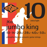 Struny Rotosound Jumbo King Phosphor Bronze Acoustic Extra Light 10-50 (JK10)