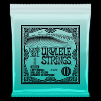 Struny do ukulele sopran/koncert Ernie Ball Black Ball End 2326