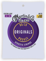 Struny Martin Originals Acoustic 80/20 Bronze Custom Light 11-52 M175