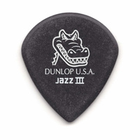 Kostka gitarowa Dunlop Gator Grip® Jazz III 1.40mm