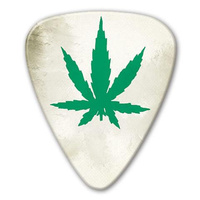 Kostka gitarowa Grover Allman Retro Leaf Green .80mm