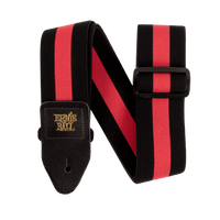 Pasek Ernie Ball Stretch Comfort Racer Red (5329)