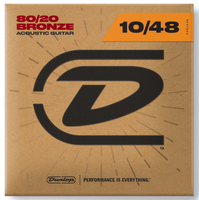 Struny Dunlop Acoustic Extra Light 80/20 Bronze 10-48 (DAB1048)