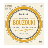 Struny do buzuki greckiego 8-strunowego D'Addario Greek Bouzouki EJ97