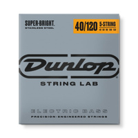 Struny Dunlop Super Bright Stainless Steel 5-strings 40-120 (DBSBS40120)