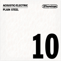 Struna pojedyncza Dunlop Electric/Acoustic Plain Steel .010 (DPS10)