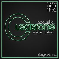 Struny Cleartone Acoustic Phosphor Bronze Custom Light 11-52 (7411)