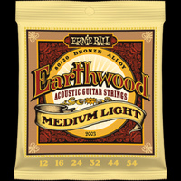 Struny Ernie Ball Earthwood Medium Light  Acoustic 80/20 Bronze 12-54 (2003)