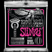 Struny Ernie Ball Coated Titanium RPS Super Slinky 9-42 (3123)