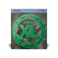 Struny D'Addario ProSteels Bass Super Light Long Scale 40-95 EPS220
