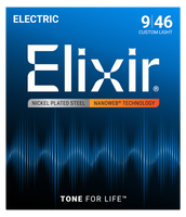 Struny Elixir NanoWeb 9-46 Custom Light (12027)