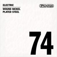 Struna Dunlop Nickel-Plated Electric Guitar Single String .074 DEN74