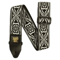 Pasek Ernie Ball Black Heart Jacquard (5345)