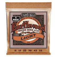 3-pack Struny Ernie Ball Earthwood Phosphor Bronze 10-52 (3551)