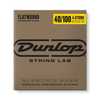Struny Dunlop Flatwound Stainless Steel 40-100 (DBFS40100)