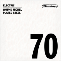 Struna Dunlop Nickel-Plated Electric Guitar Single String .070 DEN70