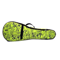 Pokrowiec piankowy zielono-szary na ukulele koncertowe