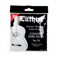 Struny Luthier Concert Dark Silver Medium/Hard Tension Set 35