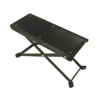 Podnóżek gitarowy regulowany czarny